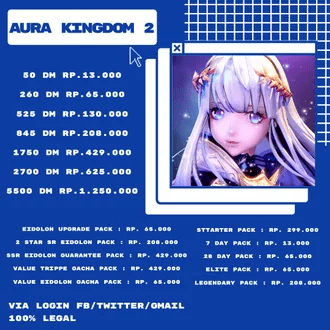 Aura Kingdom Rp.13.000