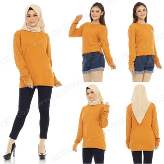 Baju Sweater Muslimah Rp.56.905
