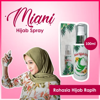 Hijab Spray segi4 Rp.60.000